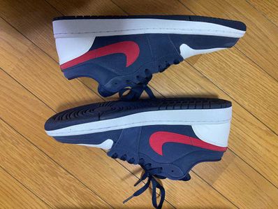 NIKE AIR JORDAN 1 LOW SE "NAVY/RED"
