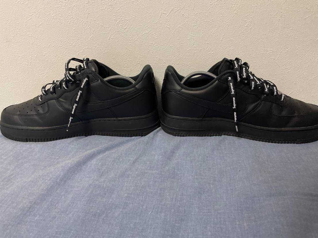 Supreme × Nike Air Force 1 Low "Black"