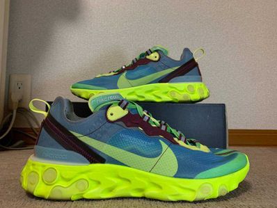 UNDERCOVER × Nike React Element 87 "Blue/Yellow"