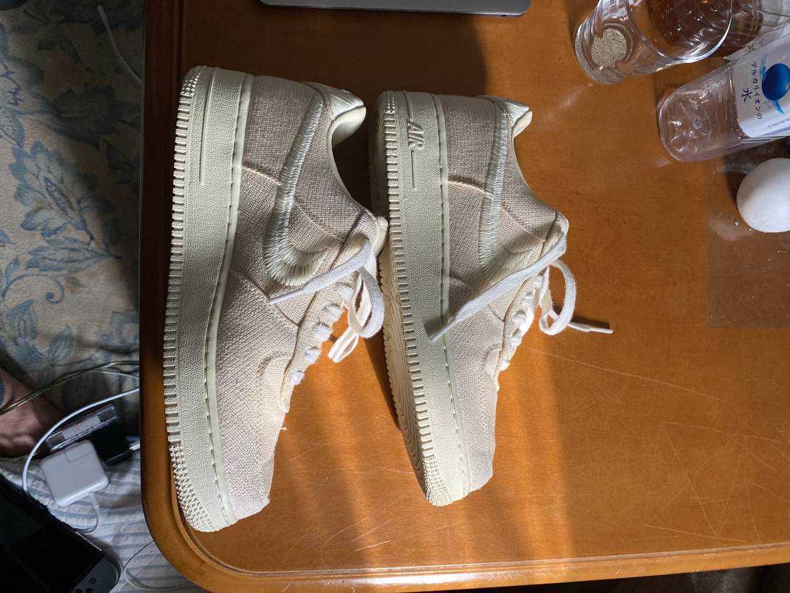 Stussy × Nike Air Force 1 Low "Fossil Stone"