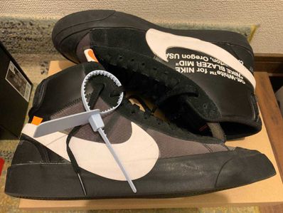 Off-White × Nike Blazer Studio Mid "Grim Reaper"