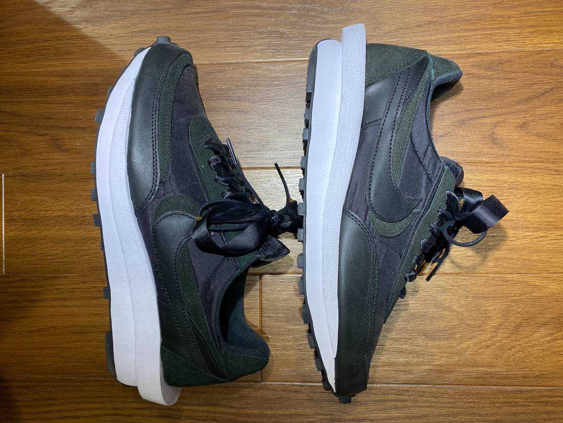sacai × Nike LDV Waffle "Triple Black"