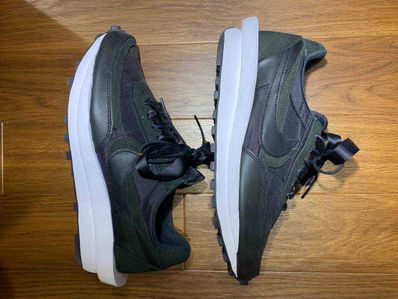 sacai × Nike LDV Waffle "Triple Black"