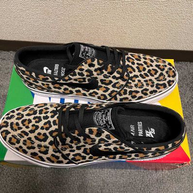 Wacko Maria × Nike SB Janoski CNVS OG QS "Leopard"