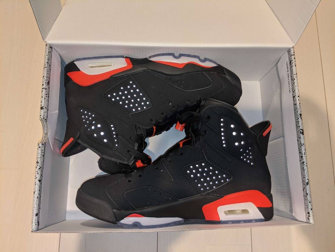 Nike Air Jordan 6 Retro OG "Black/Infrared"