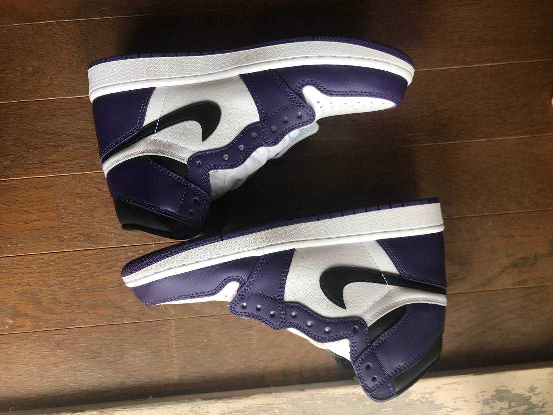 Nike Air Jordan 1 Retro High OG "Court Purple White/Black" (2020)
