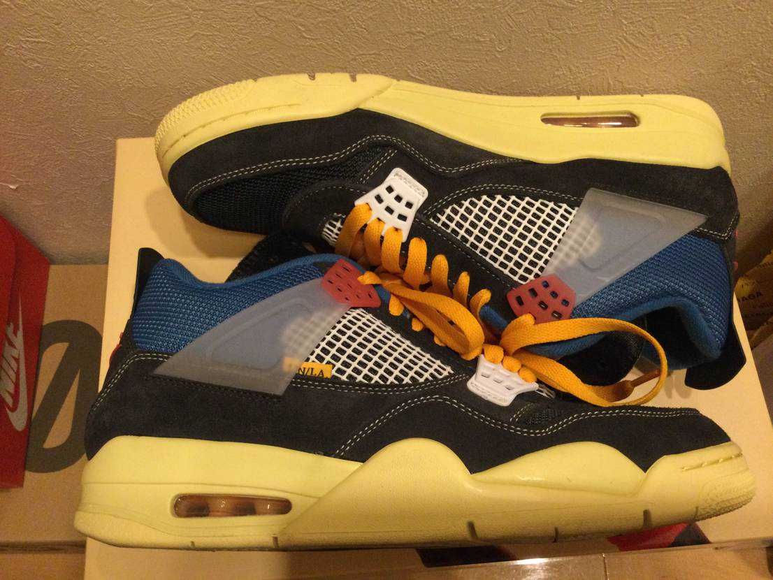 UNION × NIKE AIR JORDAN 4 "OFF NOIR"