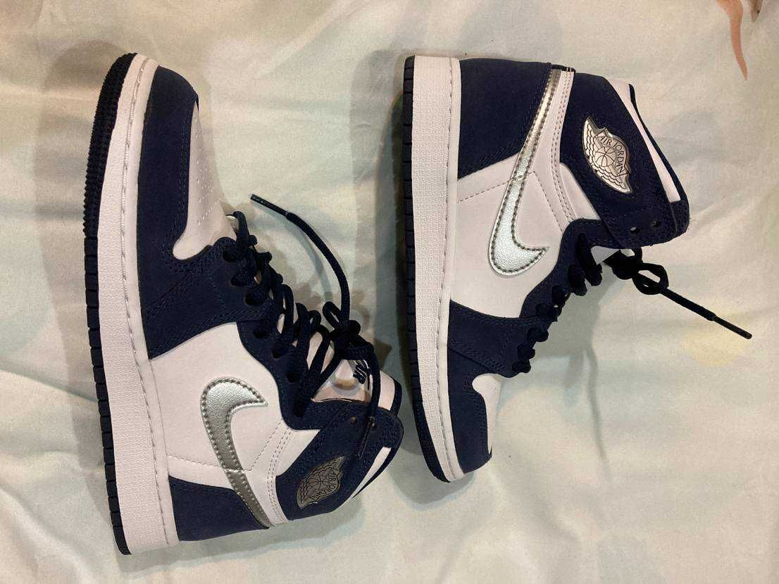 Nike GS Air Jordan 1 High OG CO.JP "Midnight Navy" (2020)(ブリーフケースなし)