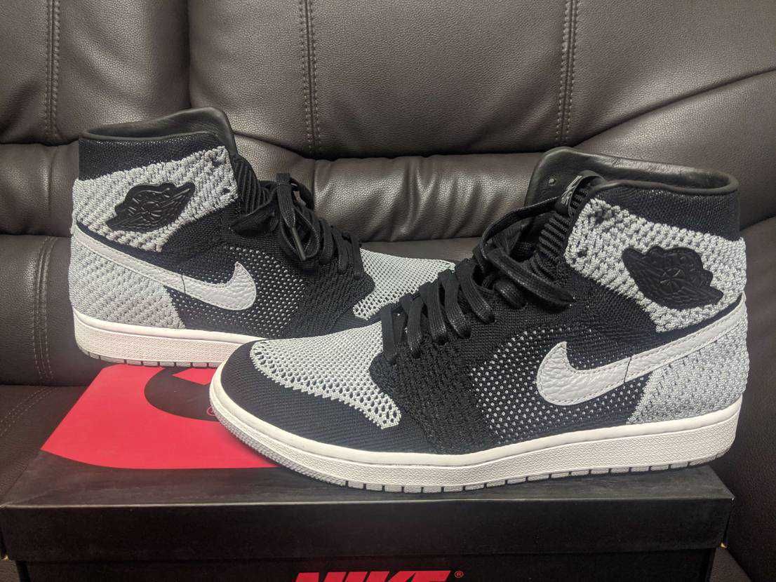 Nike Air Jordan 1 Retro High Flyknit "Shadow"