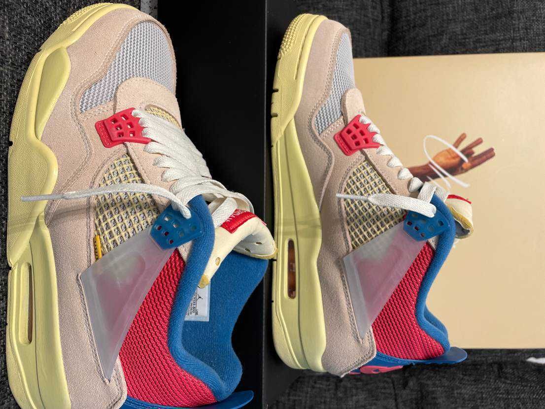 UNION × Nike Air Jordan 4 SP "Guava Ice/Light Fusion Red"