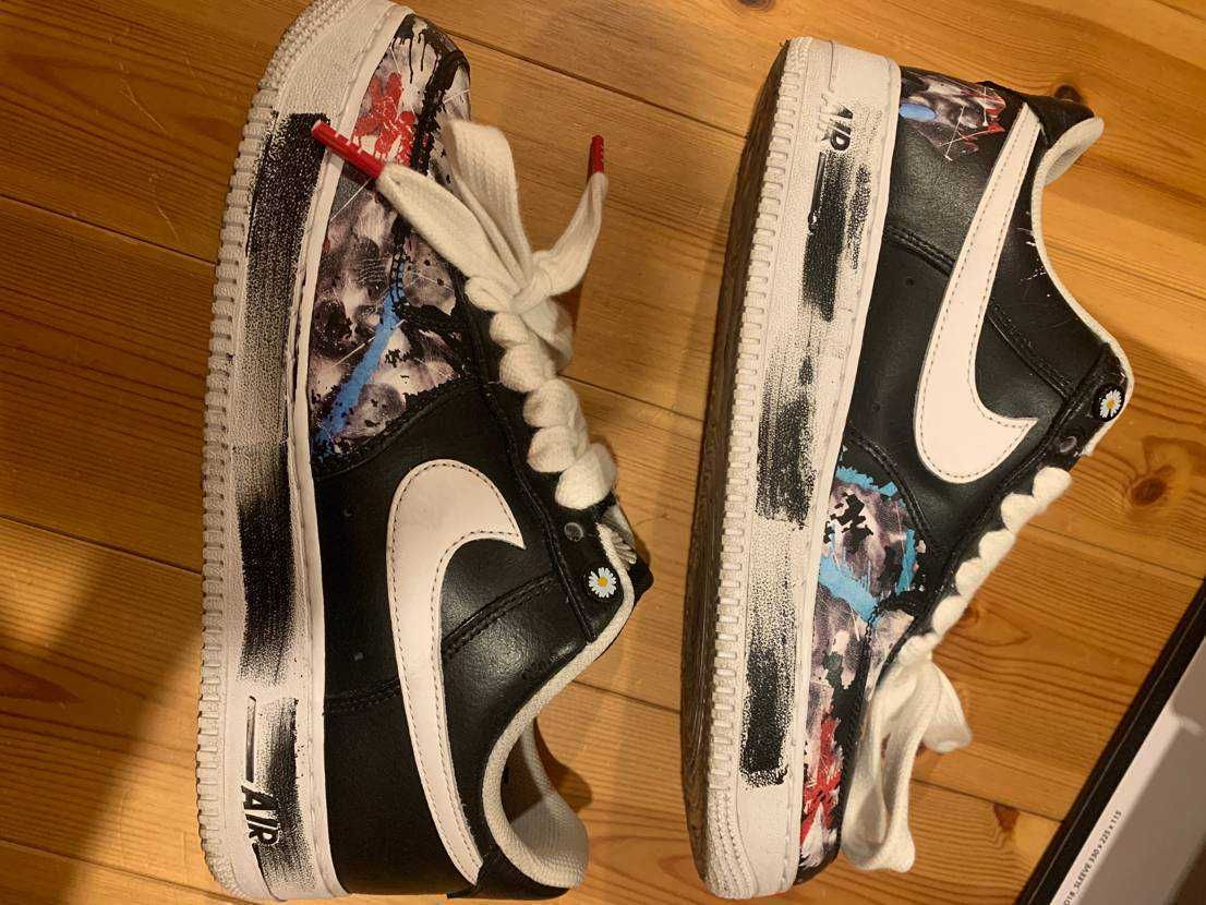 PEACEMINUSONE × Nike Air Force 1 Low Para Noise "Black" / G-DRAGON