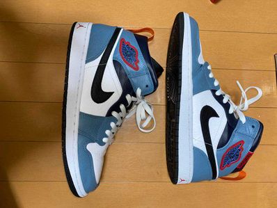 FACETASM × Nike Air Jordan 1 Mid "White/Navy"
