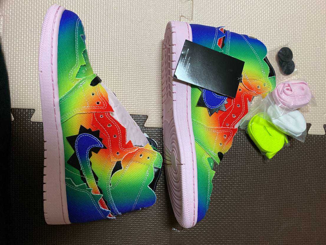 J Balvin × Nike Air Jordan 1 High OG "Rainbow"