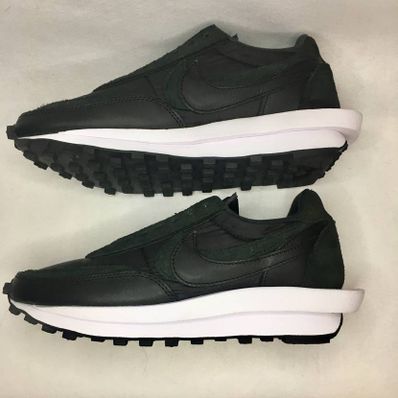 sacai × Nike LDV Waffle "Triple Black"