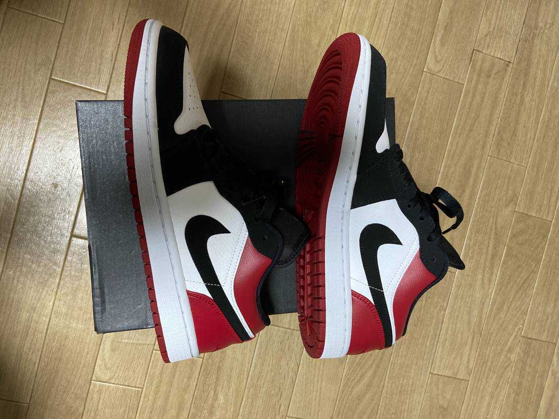 Nike Air Jordan 1 Low "Black Toe"