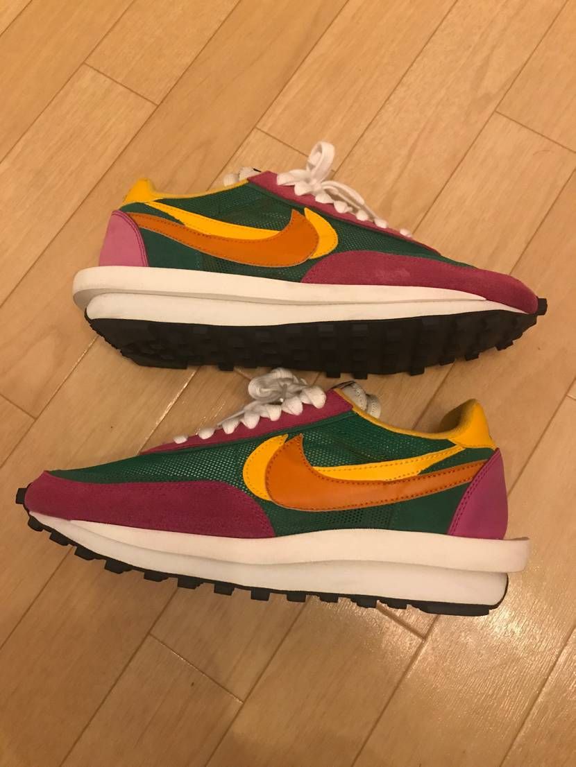 sacai × NIKE LDV WAFFLE "PINE GREEN"