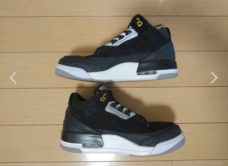 Nike Air Jordan 3 Retro Tinker "Black/Cement Grey"