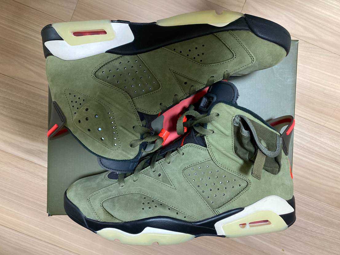 Travis Scott × Nike Air Jordan 6 Retro "Medium Olive"