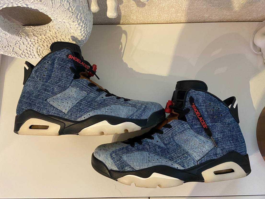 NIKE AIR JORDAN 6 "WASHED DENIM"