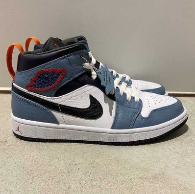 FACETASM × Nike Air Jordan 1 Mid "White/Navy"