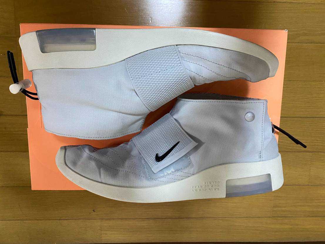 Fear Of God × Nike Air Moccasin "Pure Platinum"