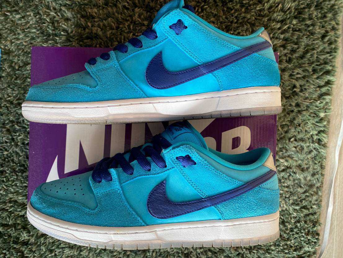 Nike SB Dunk Low Pro "Blue Fury/Deep Royal Blue"