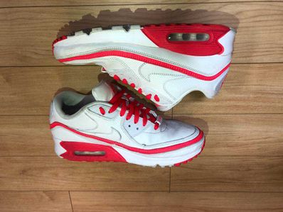 UNDEFEATED × Nike Air Max 90 "White/Red"