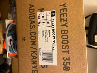 adidas YEEZY Boost 350 V2 "Black"