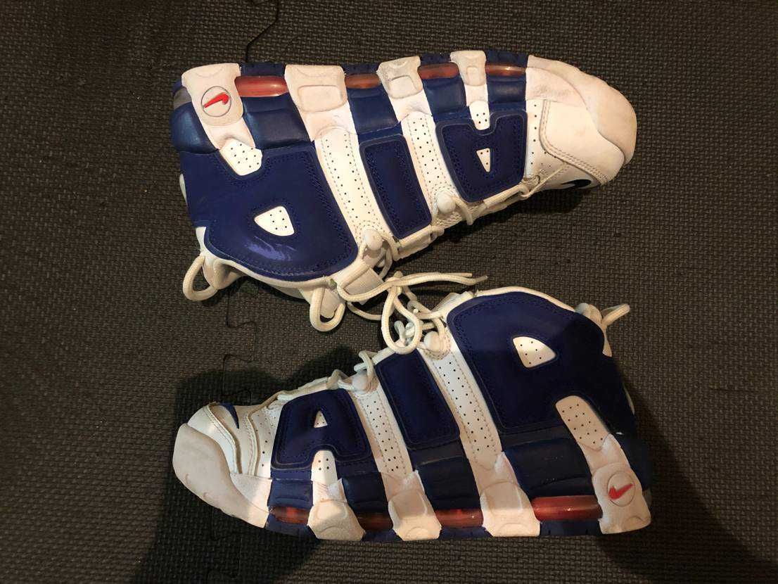 NIKE AIR MORE UPTEMPO 96 "WHITE/DEEP ROYAL BLUE"