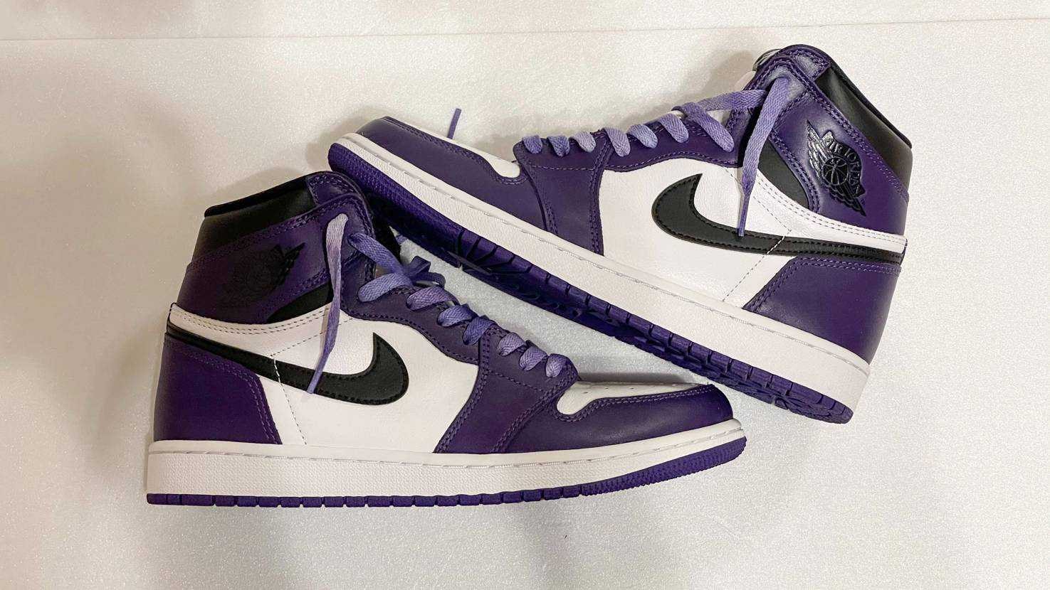 Nike Air Jordan 1 Retro High OG "Court Purple White/Black" (2020)   
