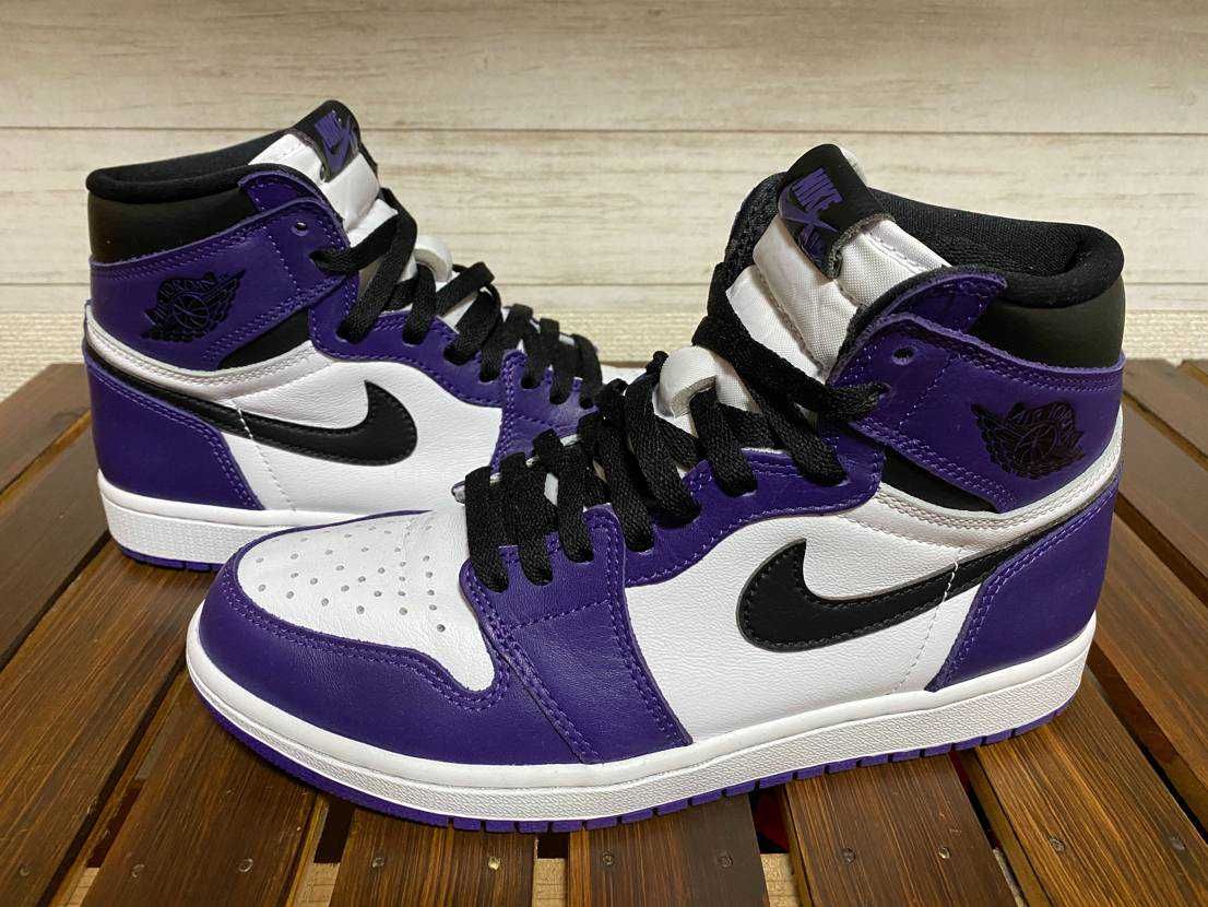 Nike Air Jordan 1 Retro High OG "Court Purple White/Black" (2020)   