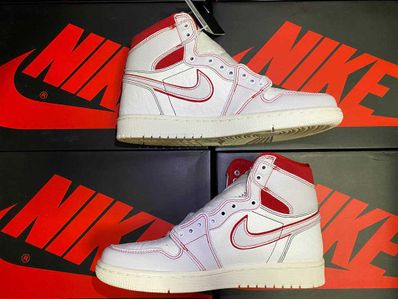 Nike Air Jordan 1 Retro High OG "Sail/University Red"