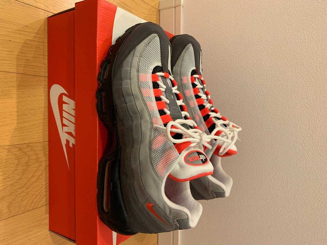 Nike Air Max 95 OG "White/Solar Red"