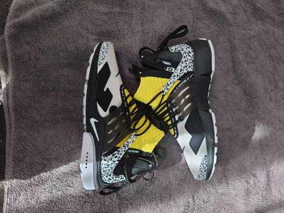 ACRONYM × Nike Air Presto Mid "White/Black/Dynamic Yellow"