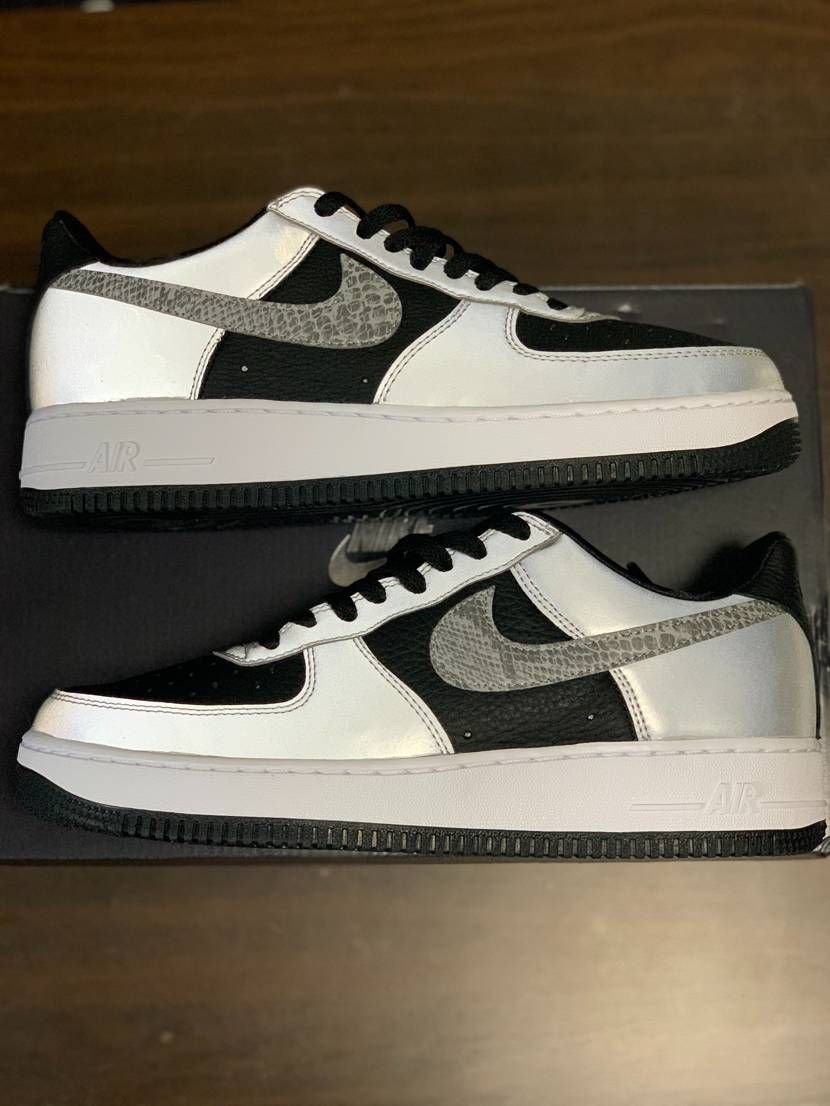 Nike Air Force 1 Low "Silver Snake"