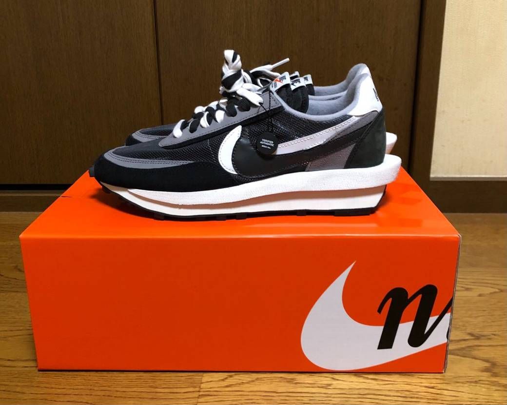 sacai × Nike LD Waffle "Black"