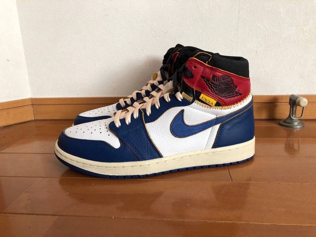 Union × Nike Air Jordan 1 Retro High OG NRG "Storm Blue/Varsity Red"
