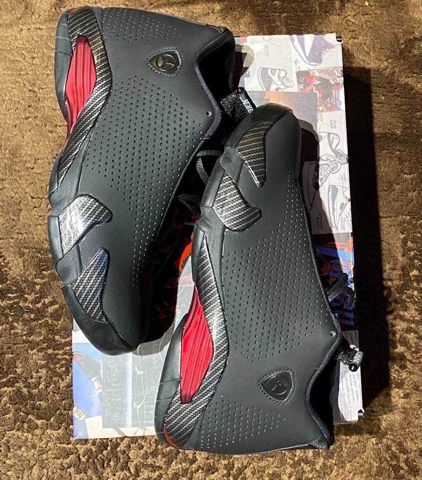 NIKE AIR JORDAN 14 "BLACK FERRARI"
