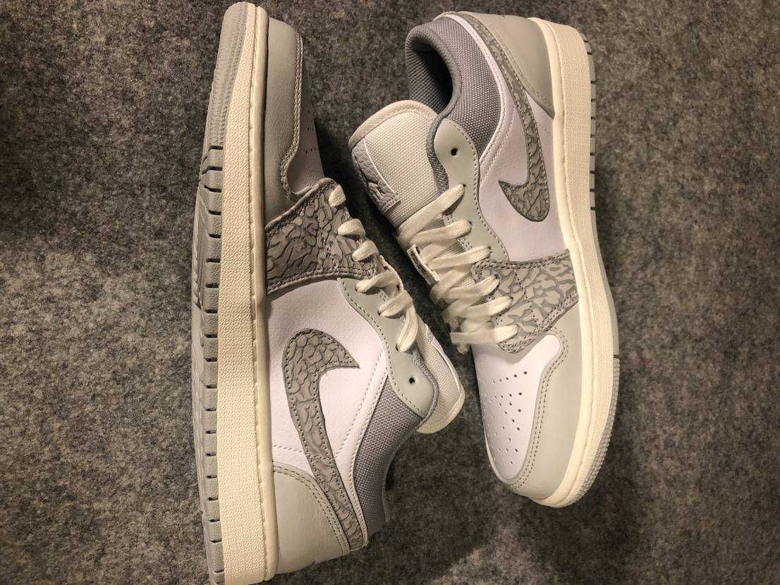 Nike Air Jordan 1 Low PRM "Elephant Print/Safari"