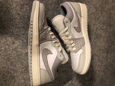 Nike Air Jordan 1 Low PRM "Elephant Print/Safari"