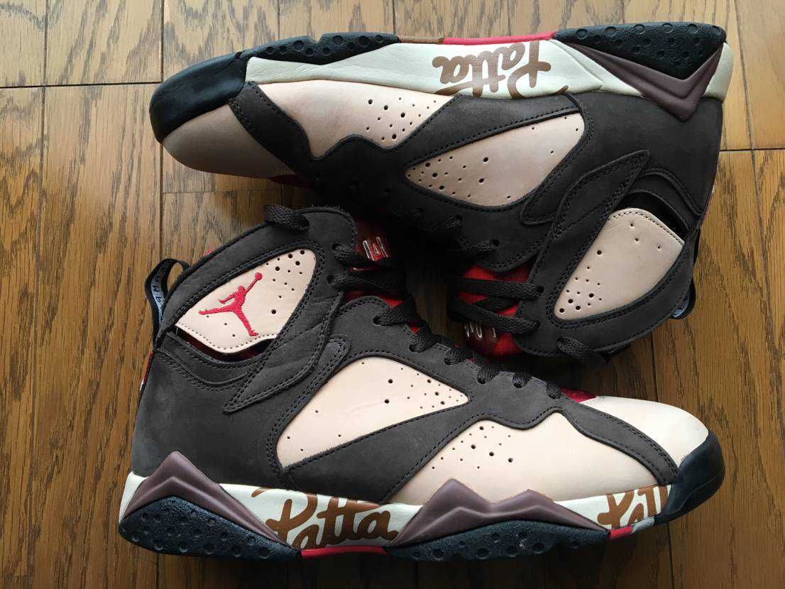 Patta × Nike Air Jordan 7 OG "Brown"
