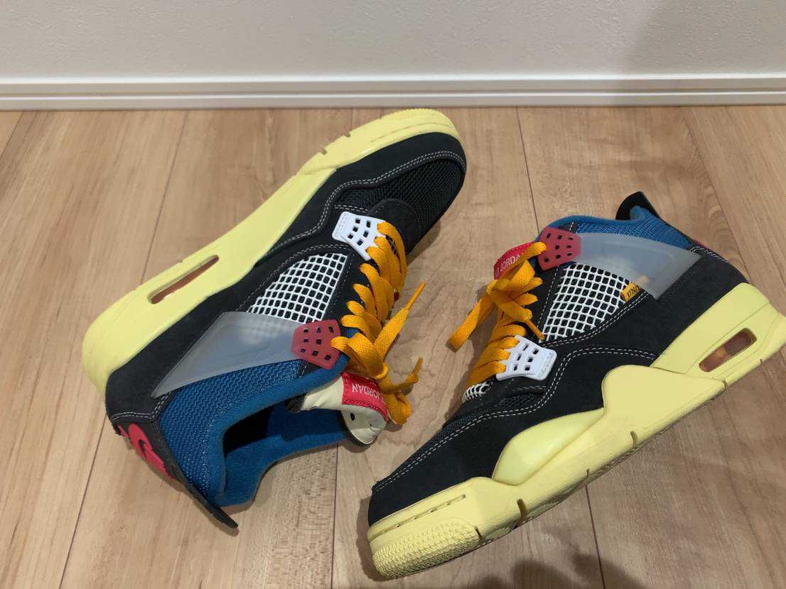 UNION × NIKE AIR JORDAN 4 "OFF NOIR"