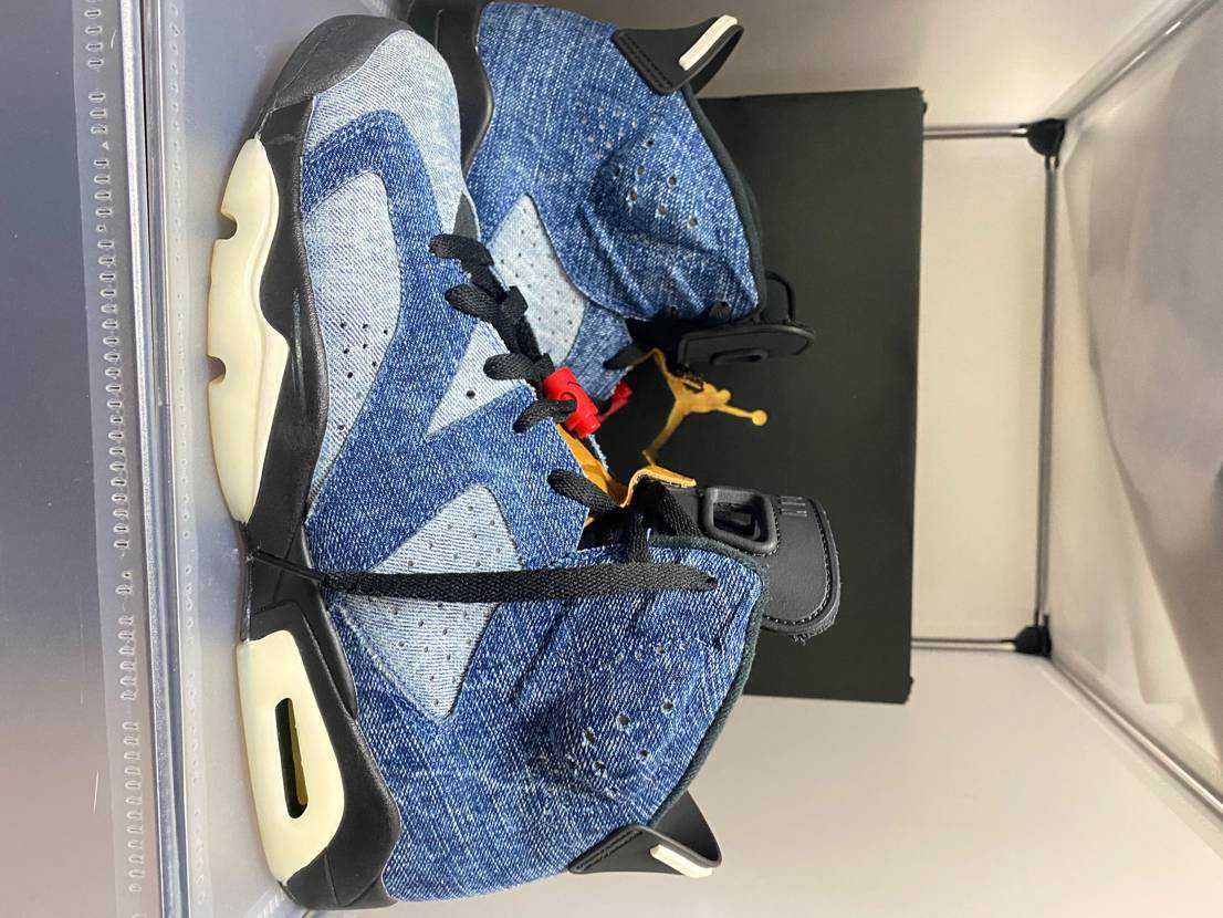 NIKE AIR JORDAN 6 "WASHED DENIM"
