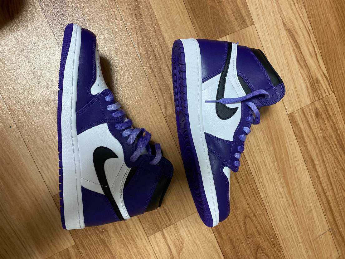 Nike Air Jordan 1 Retro High OG "Court Purple White/Black" (2020)   