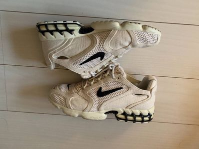 Stussy × Nike Air Zoom Spiridon CG 2 "Fossil/Black"