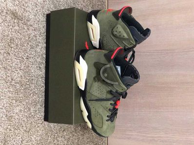 Travis Scott × Nike Air Jordan 6 Retro "Medium Olive"