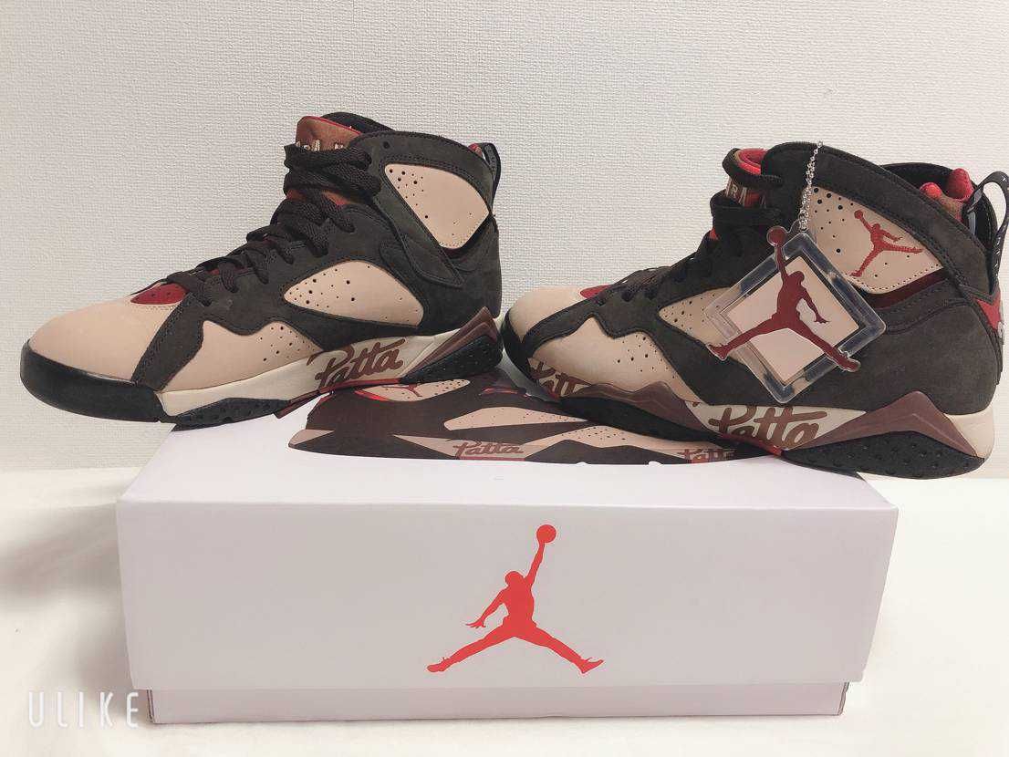 Patta × Nike Air Jordan 7 OG "Brown"