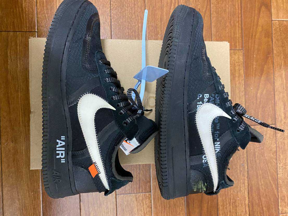 Off-White × Nike Air Force 1 Low "Black"