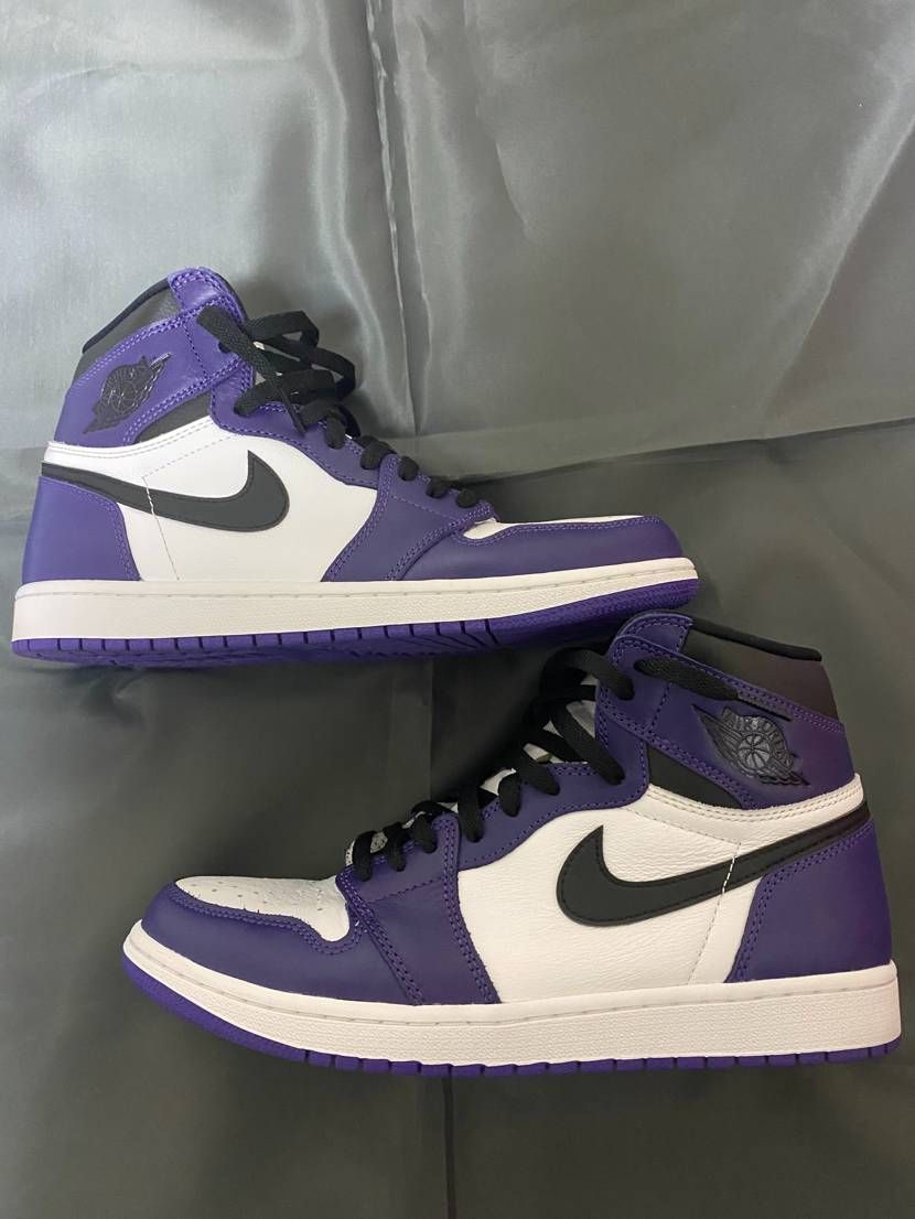 Nike Air Jordan 1 Retro High OG "Court Purple White/Black" (2020)