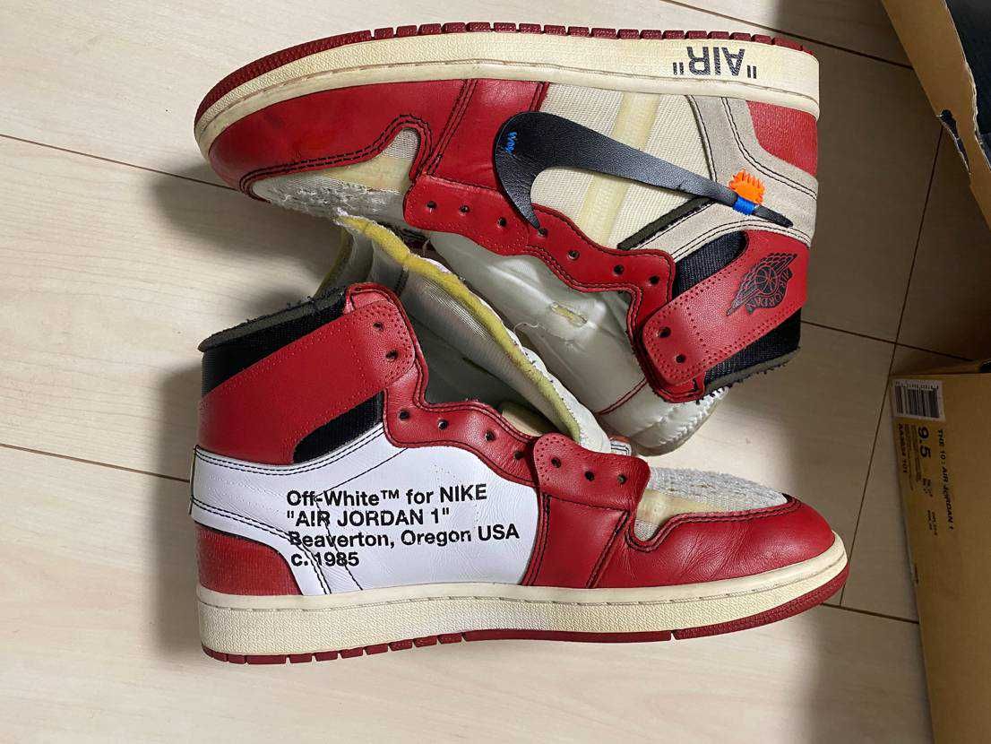 Off-White × Nike Air Jordan 1 Retro High The Ten "Chicago"